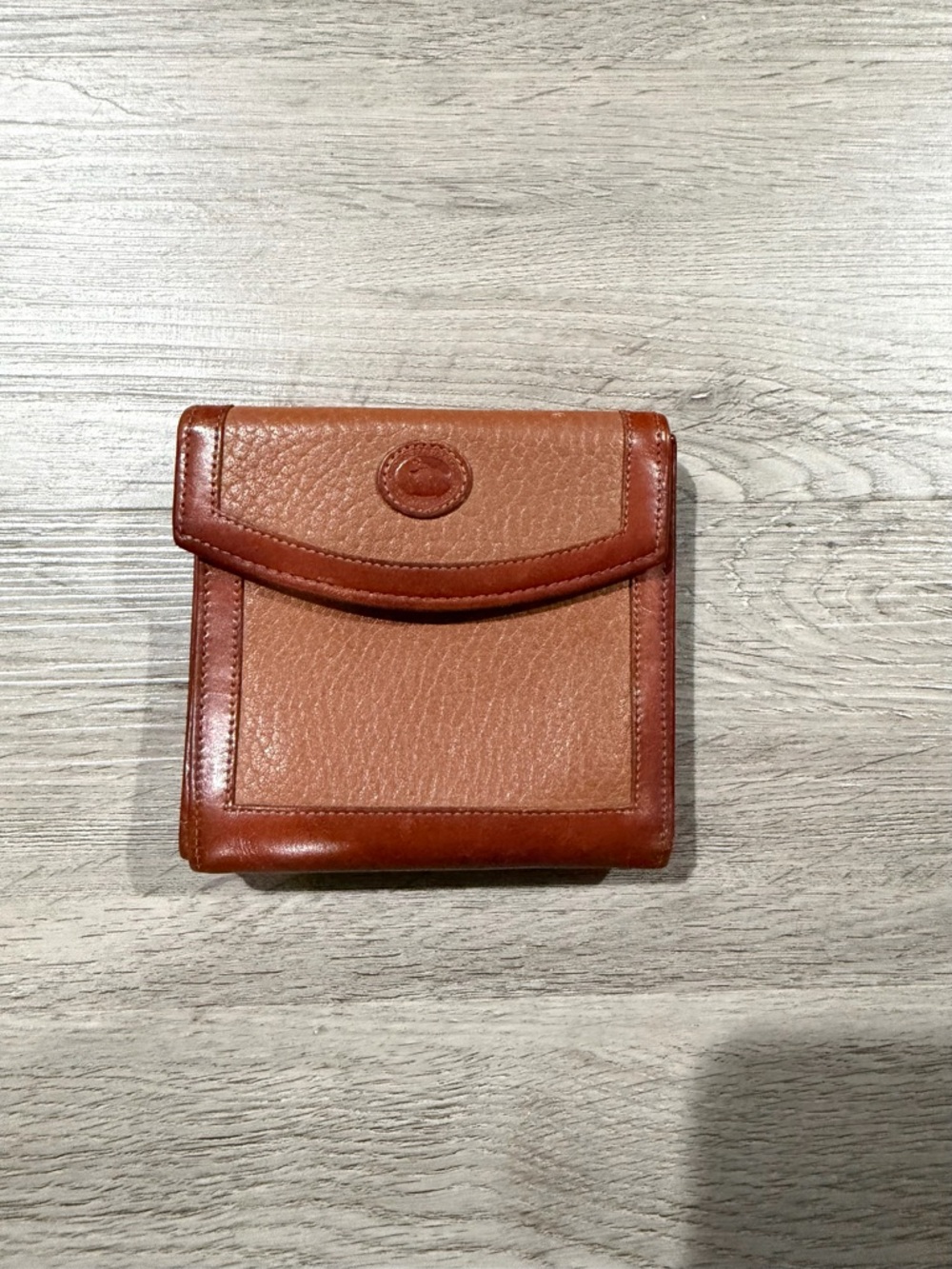 Dooney & Bourke Trifold Wallet Leather Brown